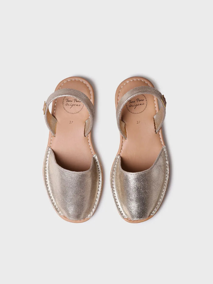 Toni Pons MAO-QT - Menorquinas Clásicas De Mujer En Serraje | MAO-QT