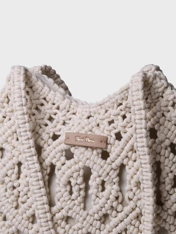 Toni Pons MARISSA - Bolso En Macramé Con Bolsillo | MARISSA