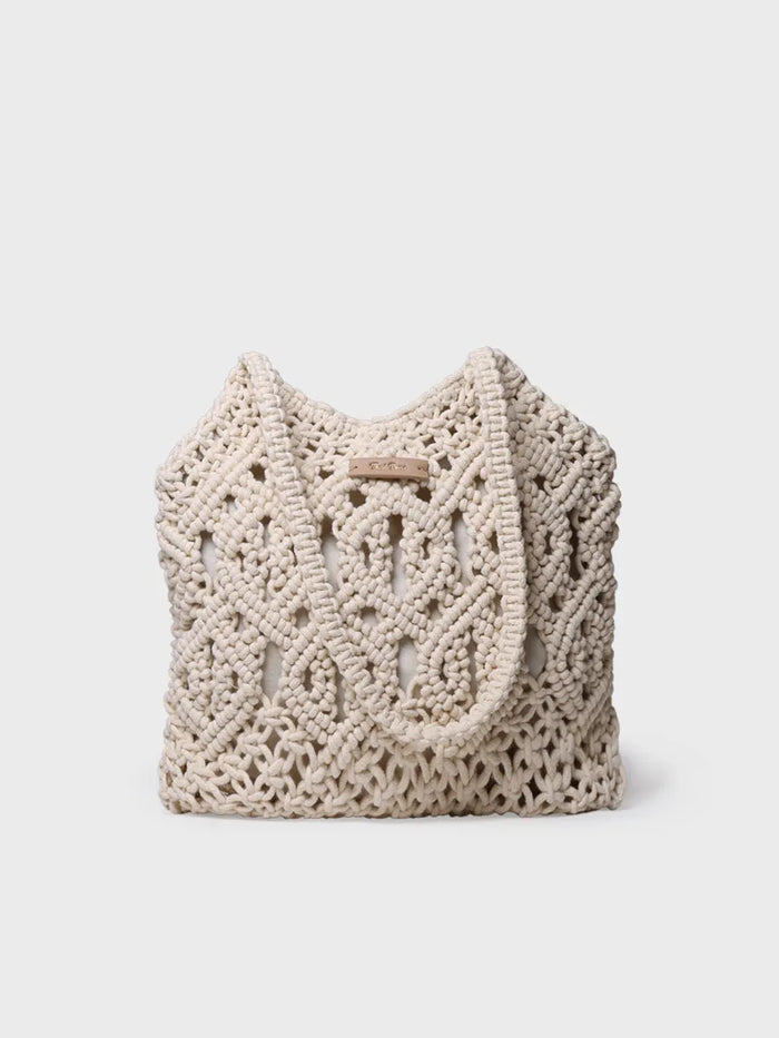 toni pons MARISSA - Bolso en macramé con bolsillo | MARISSA