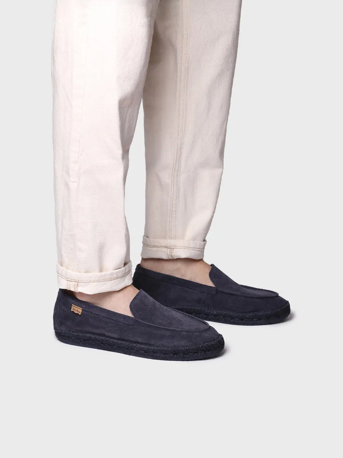 Toni Pons MAX - Alpargata Cerrada De Hombre En Serraje Con Suela De Yute | MAX