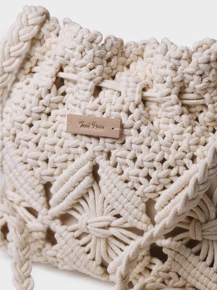 Toni Pons MIREIA - Bolso Tipo Bombonera En Macramé | MIREIA