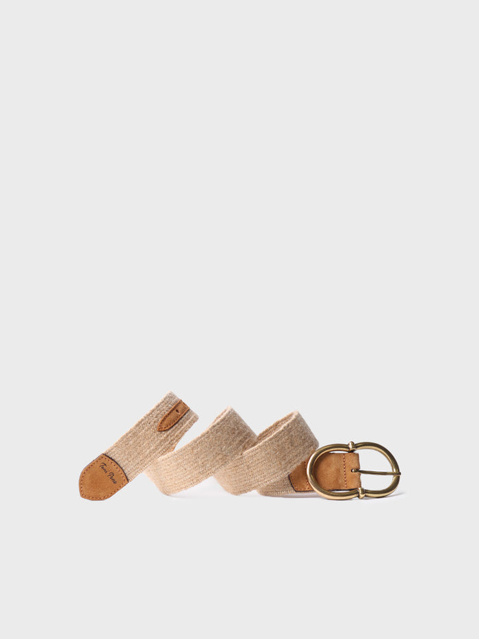 Toni Pons NELA - Cinturón De Tela Y Cuero Para Mujer | NELA