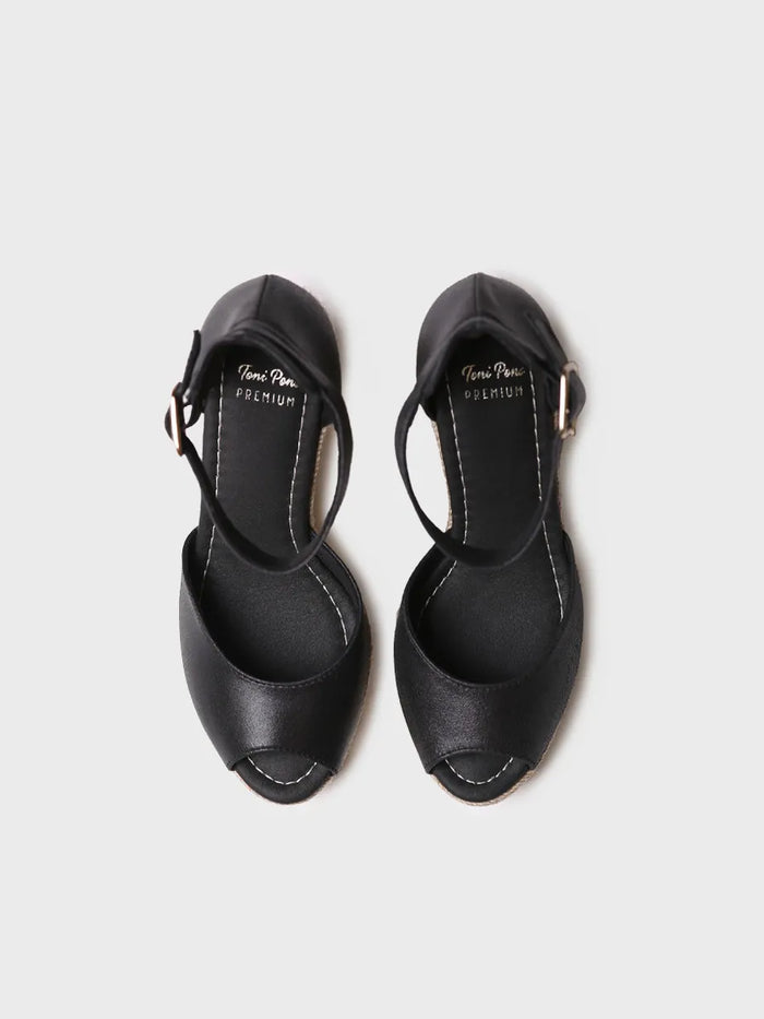 Toni Pons OTILE - Alpargata Alta De Mujer En Piel Con Cuña | OTILE