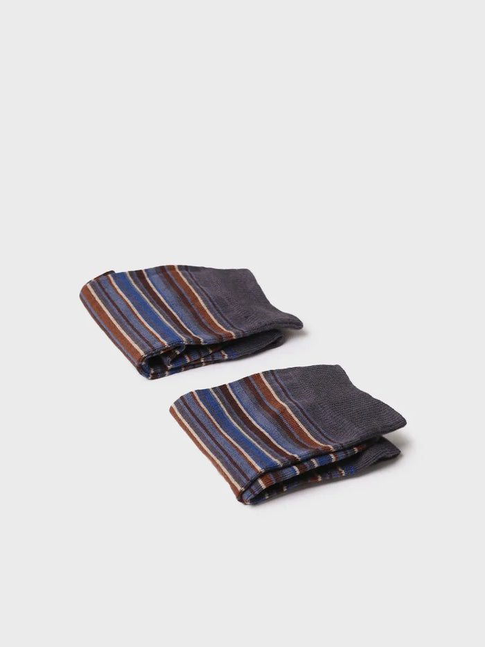 Toni Pons QUEL-BR - Calcetines Unisex En Algodón A Rayas | QUEL-BR