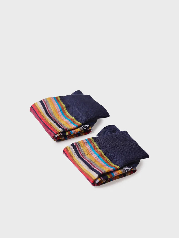 Toni Pons QUEL-BR - Calcetines Unisex En Algodón A Rayas | QUEL-BR