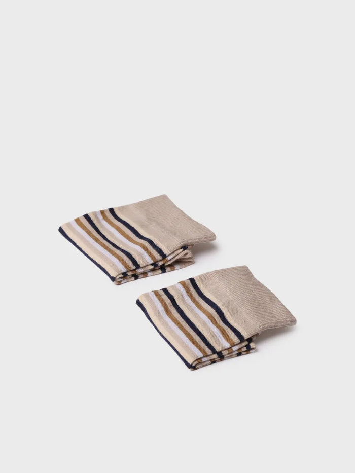 Toni Pons QUEL-BR - Calcetines Unisex En Algodón A Rayas | QUEL-BR