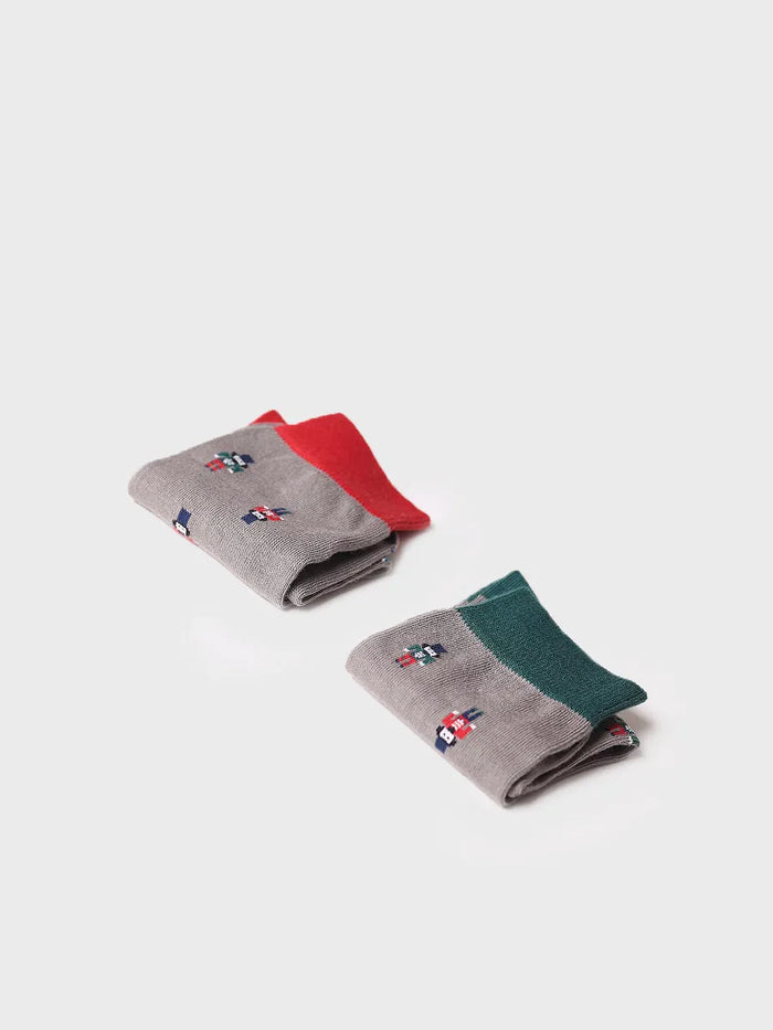 Toni Pons QUEL-ND - Calcetines Unisex En Algodón Con Motivos Navideños | QUEL-ND