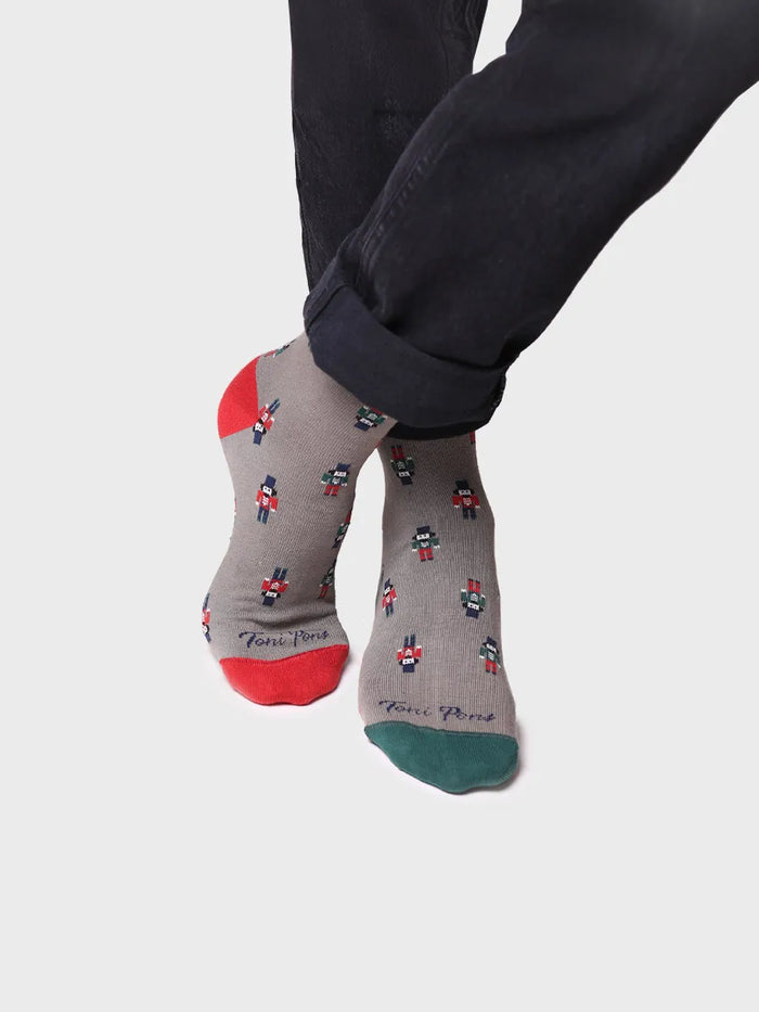 Toni Pons QUEL-ND - Calcetines Unisex En Algodón Con Motivos Navideños | QUEL-ND