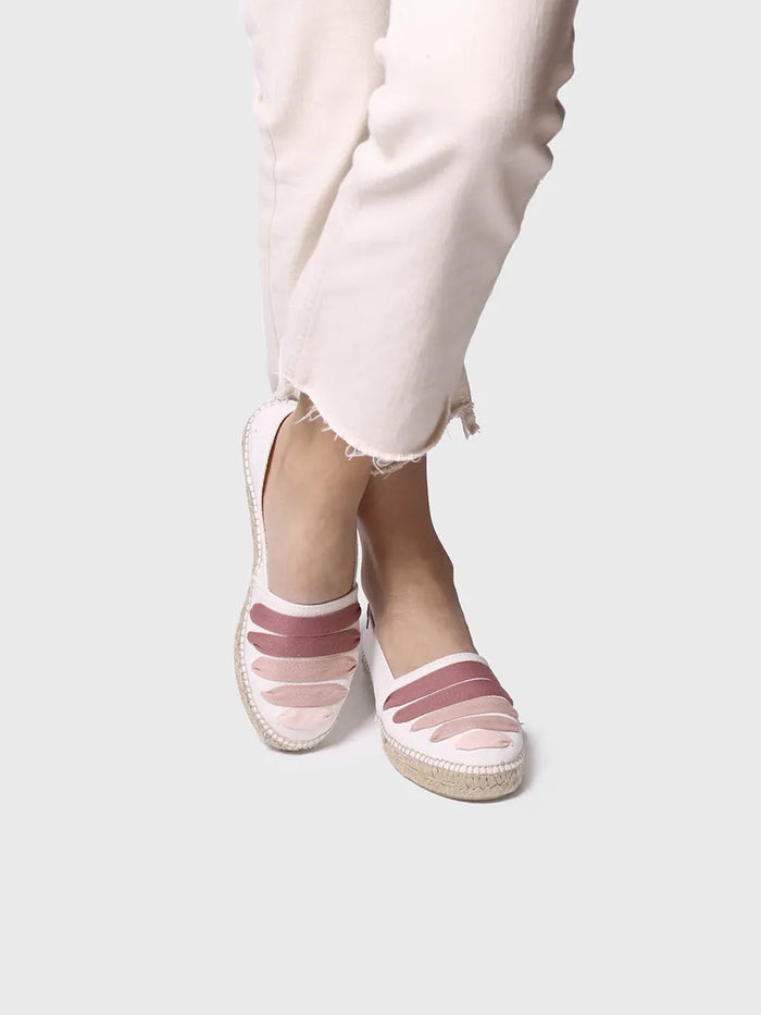 Toni Pons ROSE-CM - Alpargata Plana Con Cintas Para Mujer | ROSE-CM