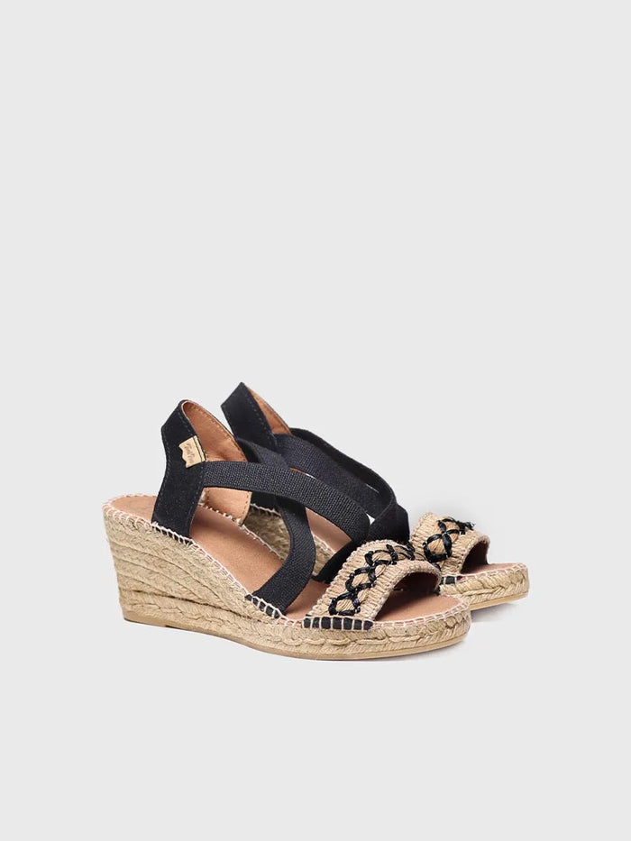 Toni Pons SUSA-BN - Sandalia De Cuña De Yute Para Mujer | SUSA-BN