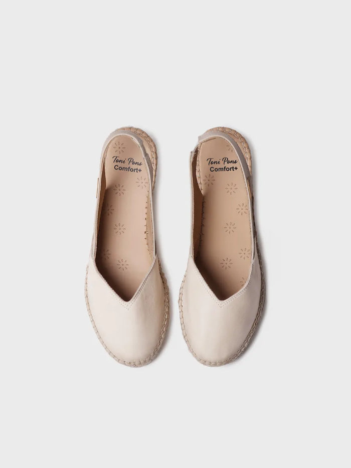 Toni Pons TERMAL - Alpargata De Mujer En Piel Con Cuña Para Un Calce Más Ancho | TERMAL