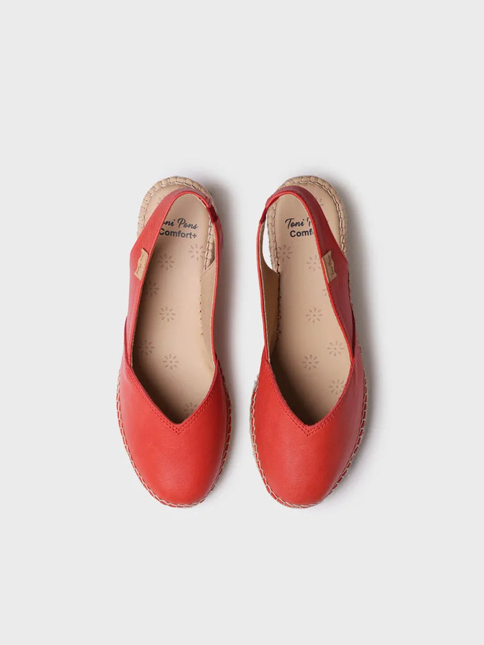 Toni Pons TERMAL - Alpargata De Mujer En Piel Con Cuña Para Un Calce Más Ancho | TERMAL