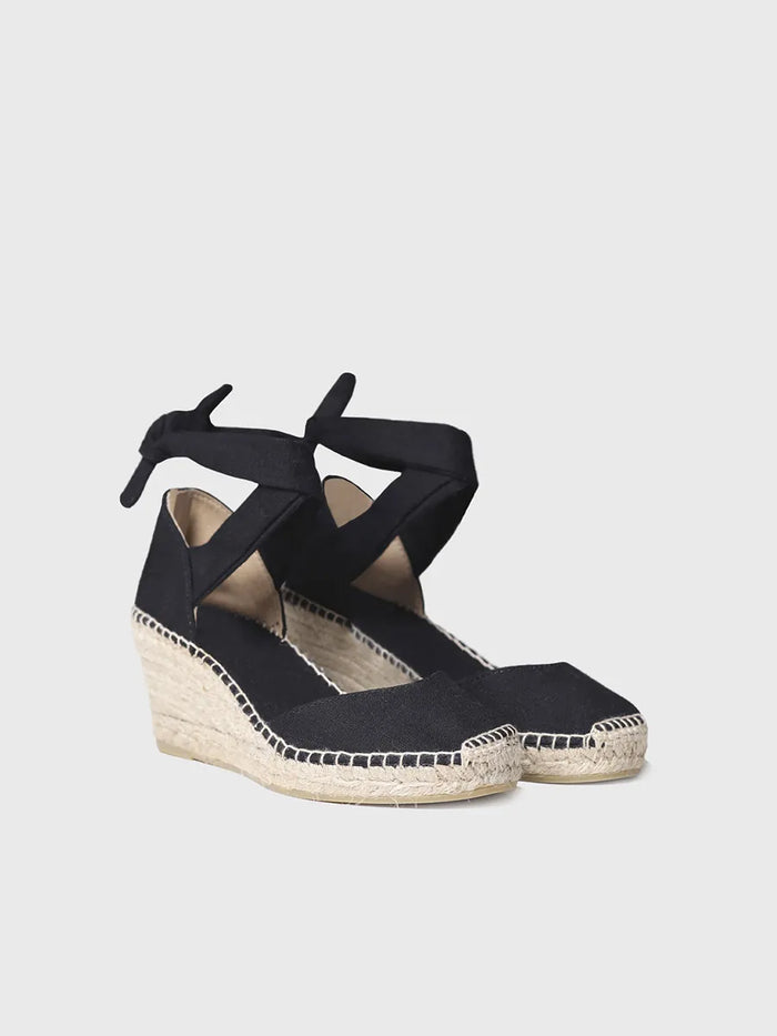 Toni Pons JULIA - Alpargata De Cuña Con Cintas | JULIA