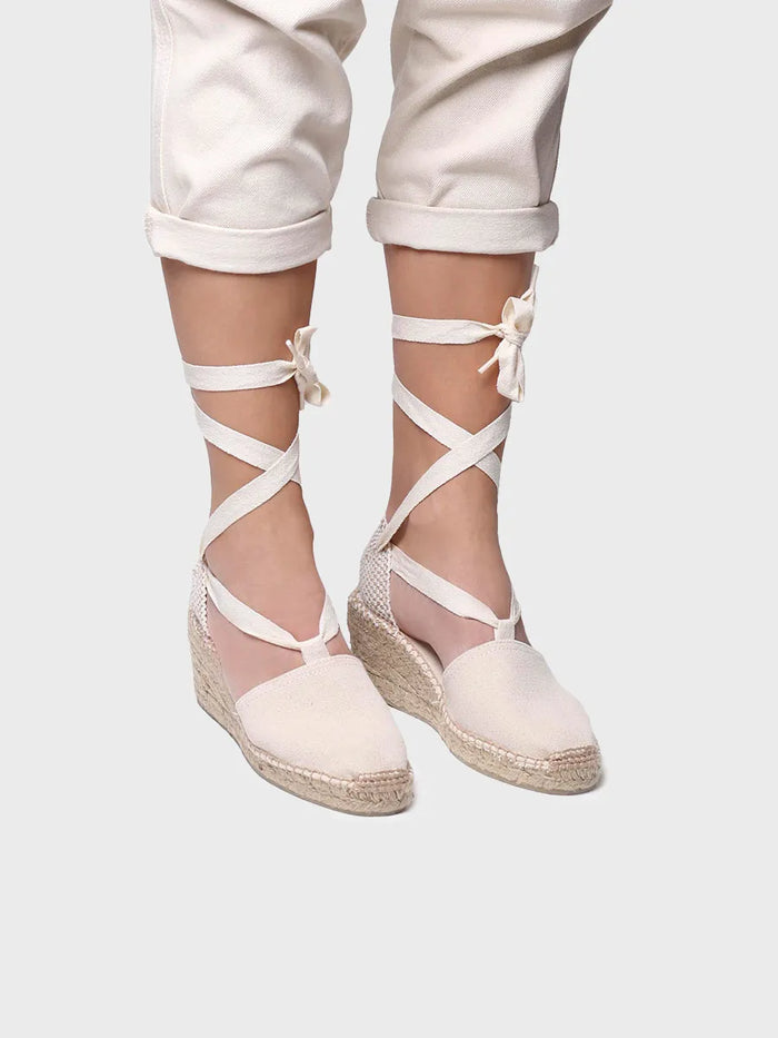 Toni Pons VALENCIA - Alpargata Valenciana Con Vetas Para Mujer | VALENCIA