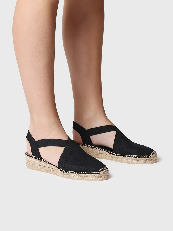 Toni Pons VERONA - Alpargata Vegana Plana Para Mujer Con Elásticos | VERONA