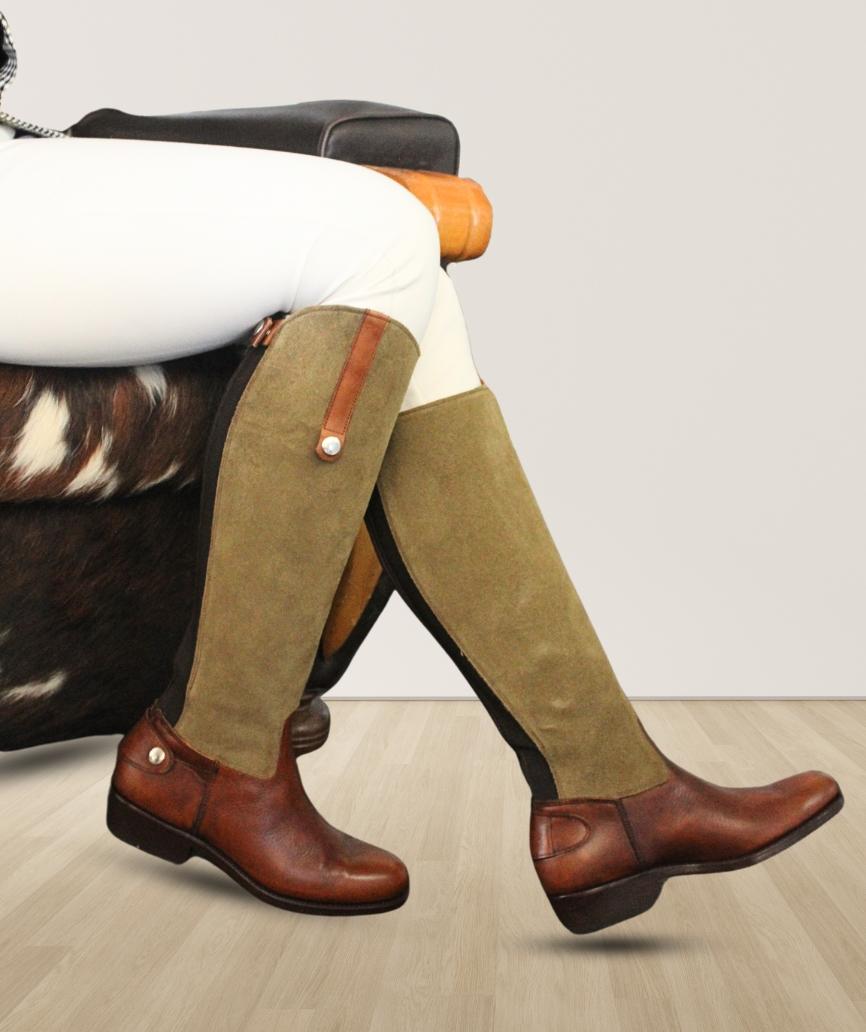 tony mora 2000 BOTO ALARO PALERMO CUERO SERRAJE VERDE KAKI