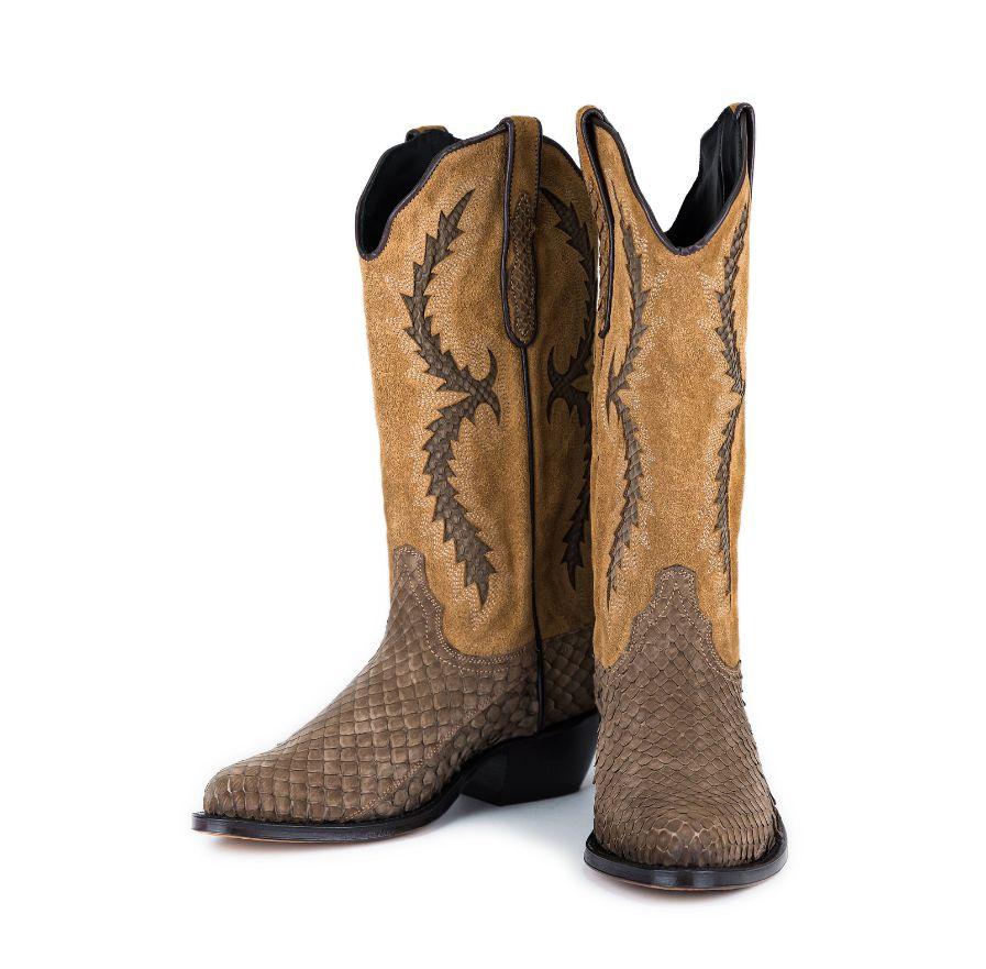 Tony Mora 814 J LINI PITÓN BC ARENA CUERO / SERRAJE BRASH TABACO