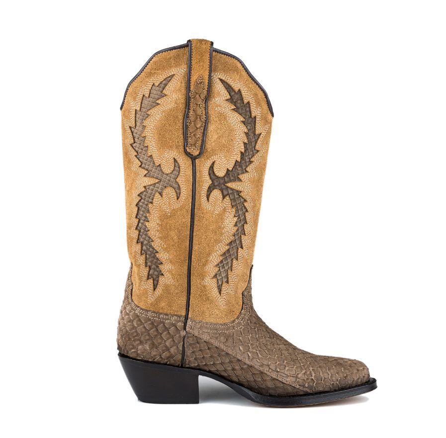 Tony Mora 814 J LINI PITÓN BC ARENA CUERO / SERRAJE BRASH TABACO