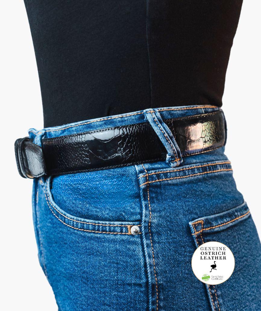 Tony Mora 11262 PATAS AVESTRUZ NEGRO