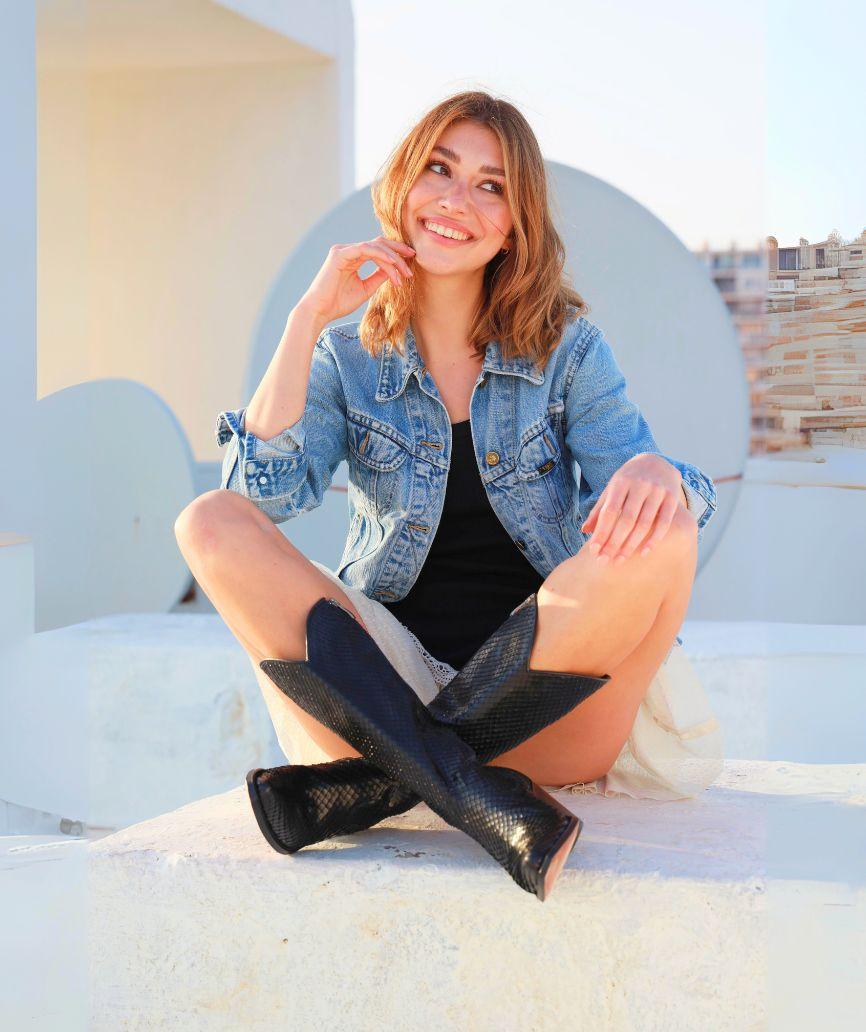 Tony Mora 2107 DASLU DASLU PITÓN BC NEGRO BRILLO