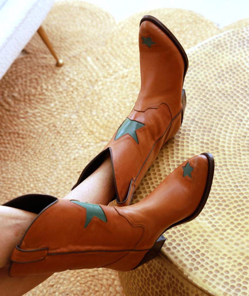 tony mora 2135 J LINI MADISON OCRE CAPRI VERDE