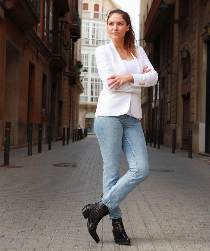 Tony Mora 621 DASLU LINI PITON BC BRILLO NEGRO