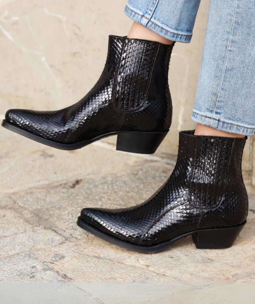 tony mora 621 DASLU LINI PITON BC BRILLO NEGRO