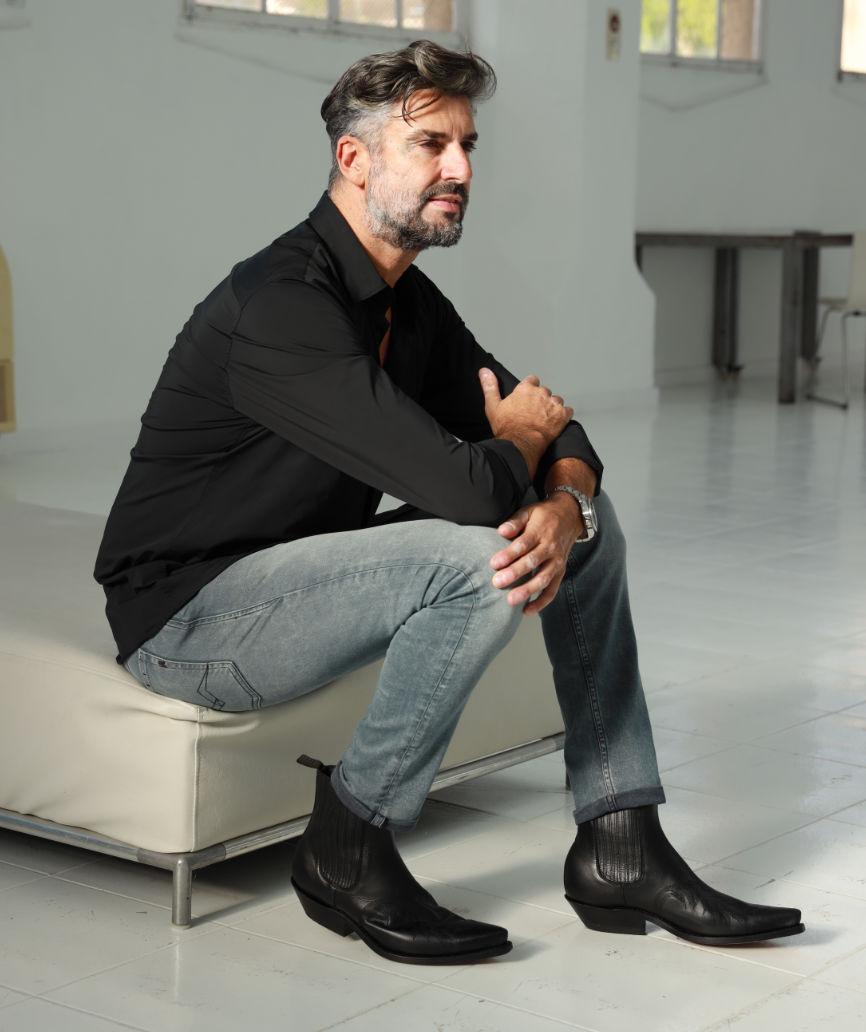 Tony Mora 632 TEDY ROCK WASHED NEGRO