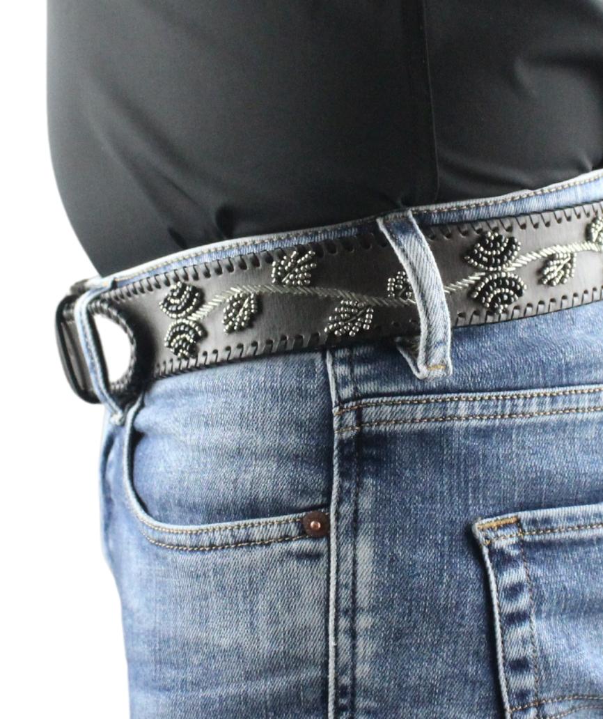 Tony Mora 8091 BOHO FLORES NEGRO