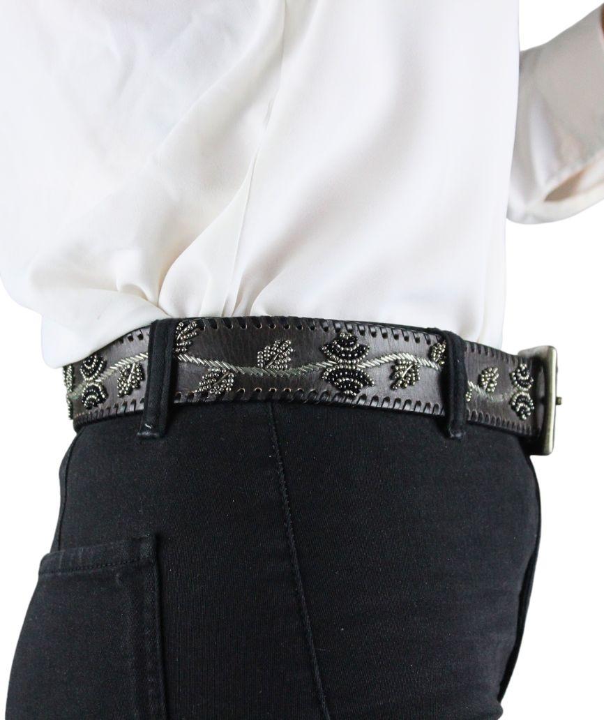 Tony Mora 8091 BOHO FLORES NEGRO