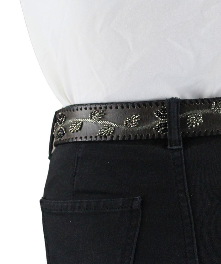 Tony Mora 8091 BOHO FLORES NEGRO