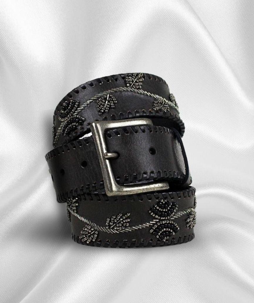 tony mora 8091 BOHO FLORES NEGRO