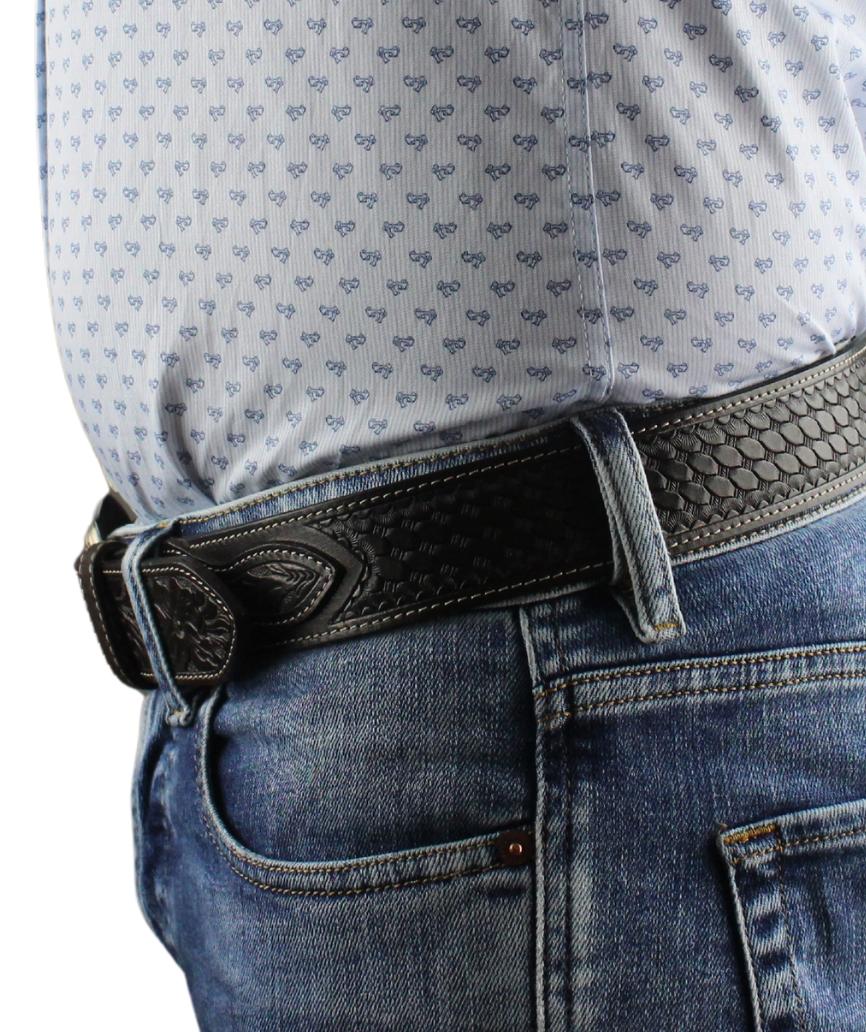 Tony Mora 9058 TRENZADO MARRON