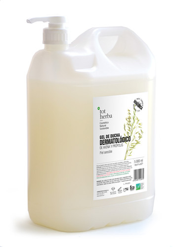 tot herba EcoRecarga Gel de ducha de avena 5 Litros