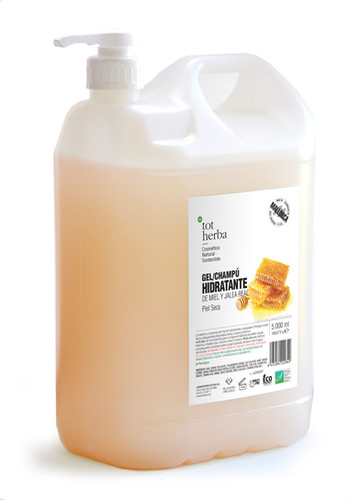 tot herba EcoRecarga Gel de ducha hidratante Miel y Jalea Real 5 Litros