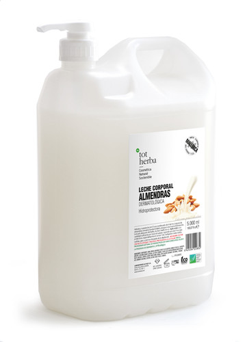 tot herba EcoRecarga Leche Corporal de Almendras 5 Litros