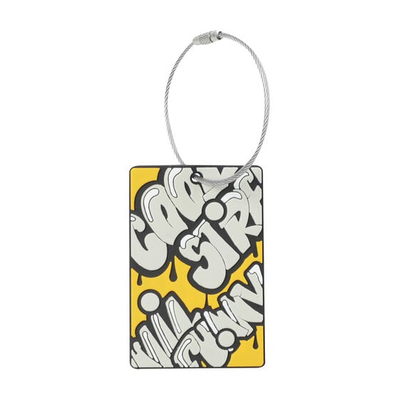totto Complemento de maleta Travel Tag - Lettering Yellow