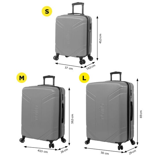 Totto Juego De Maletas Mediana Expandible Yakana -orado