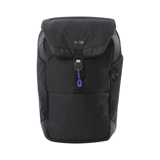 Totto Kit Mochila Ejecutiva Hombre + Portameriendas Black