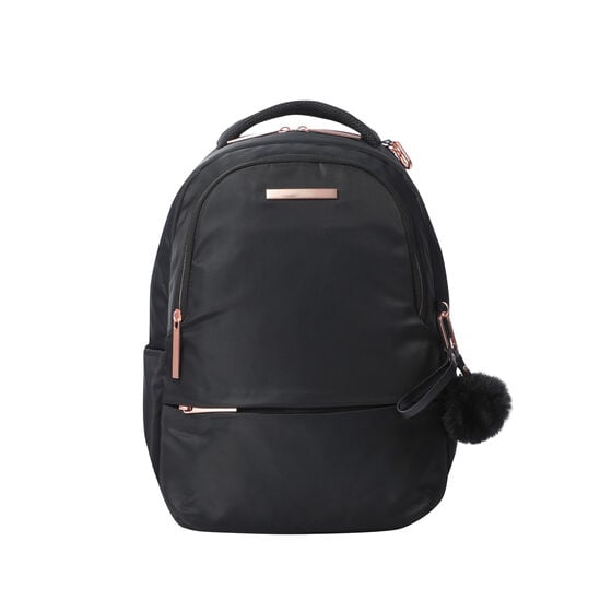 Totto Kit Mochila Ejecutiva Mujer + Portameriendas Black