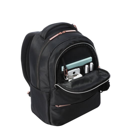 Totto Kit Mochila Ejecutiva Mujer + Portameriendas Black