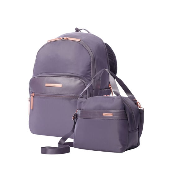 totto Kit mochila ejecutiva + portameriendas Montana Grape