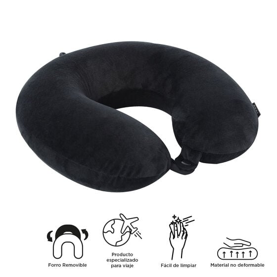 Totto Almohada De Viaje Pylot - Negro