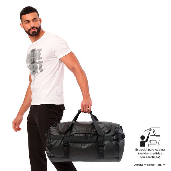 Totto Bolsa 2 En 1 Negro - Barrel