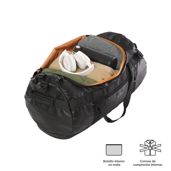 Totto Bolsa 2 En 1 Negro - Barrel