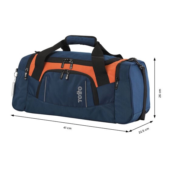 Totto Bolsa Cobred - Azul Y Naranja