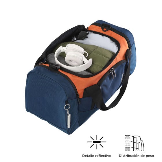 Totto Bolsa Cobred - Azul Y Naranja