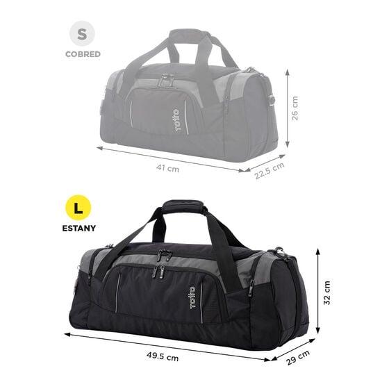 Totto Bolsa De Viaje Estany - Negro