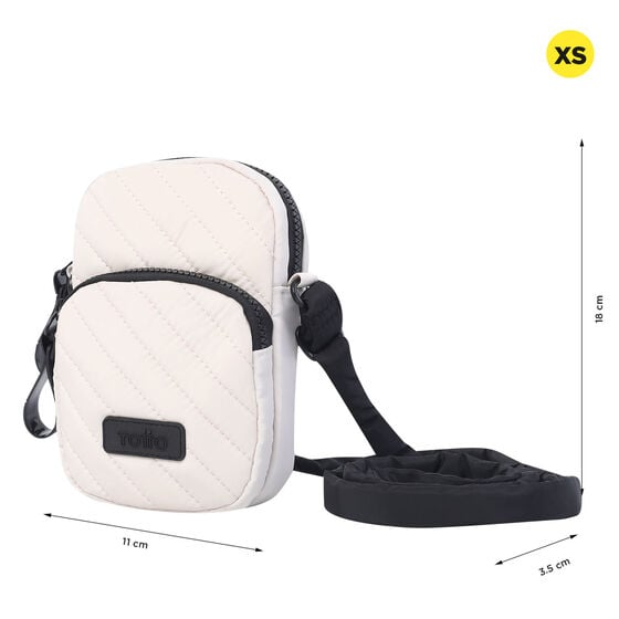 Totto Bolso Arlyn XS -White Sand