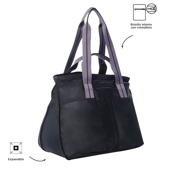 Totto Bolso Cresa - Black